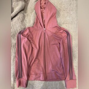 Aerie Mauve Zip-Up Hoodie